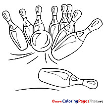 Sport coloring pages